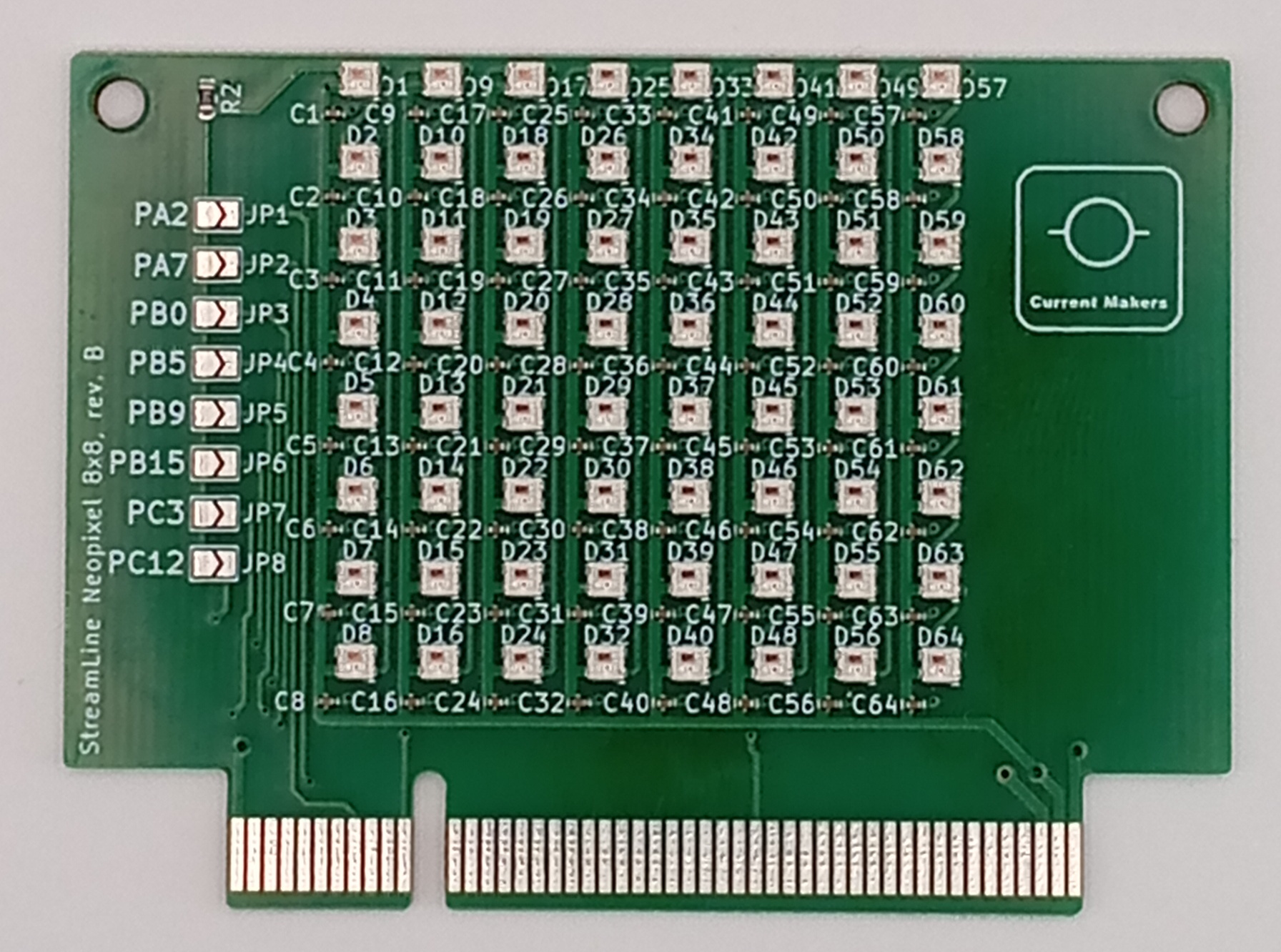 Streamline Neopixel 8x8